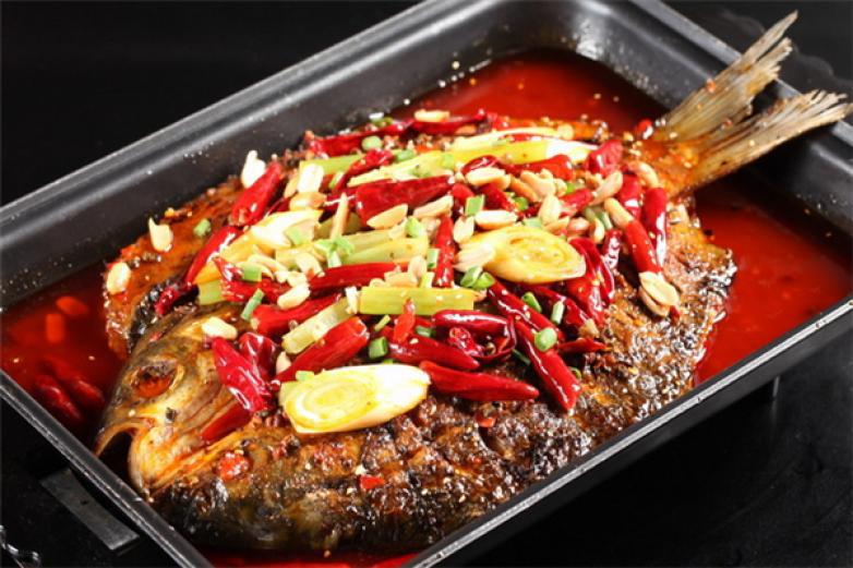 林溪晚亭古法烤全鱼